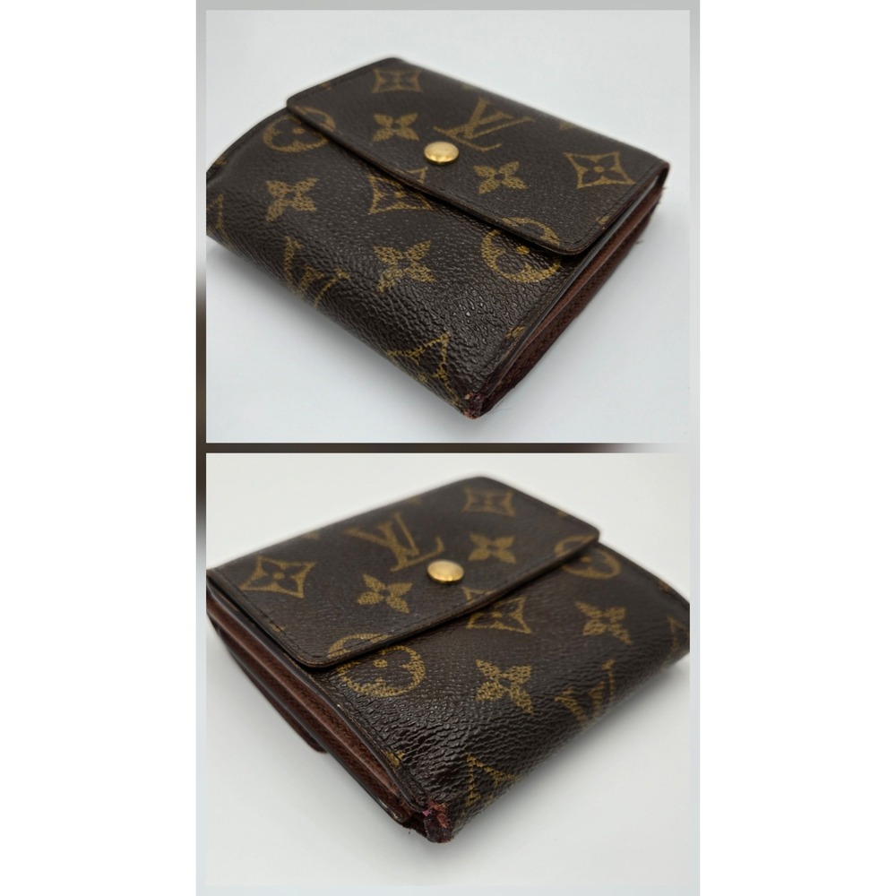 Louis Vuitton Monogram Canvas Elise Trifold Wallet Brown - Picture 4 of 12